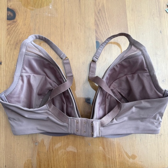 ThirdLove Classic Contour Mesh Plunge Bra 34F - Picture 3 of 8